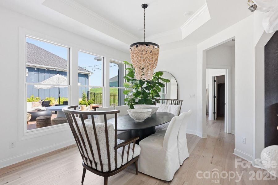 Furnished interior view inside a new home in , Mooresville (Image 22).