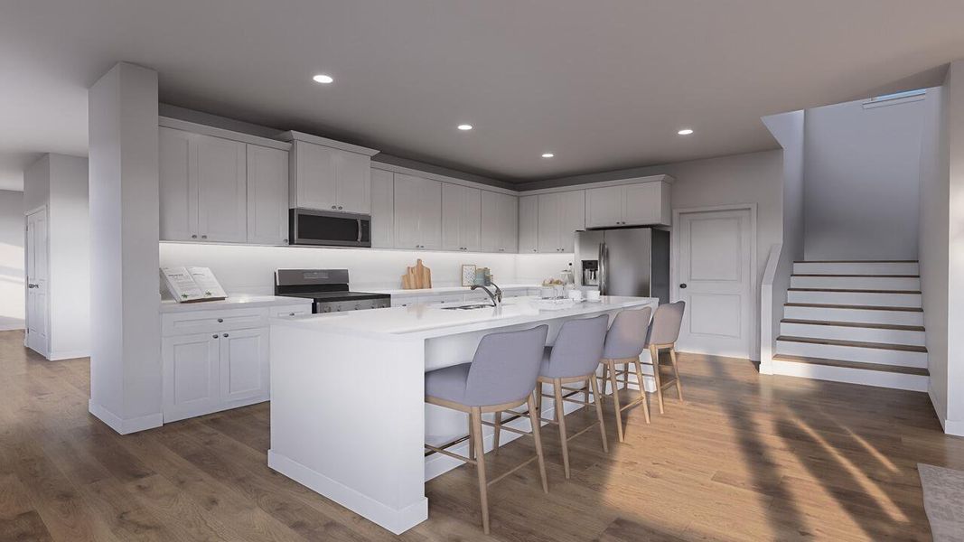 Furnished interior view inside a new home in Berkeley Bay, Ridgeville (Image 3).