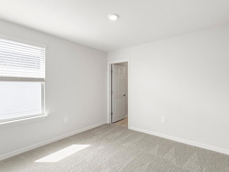 3 additional upstairs bedrooms provide space for everyone in your household - Danyella bungalow by Highland Homes