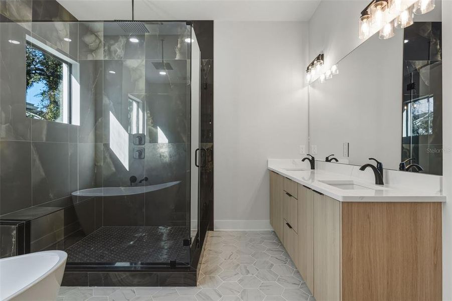 Furnished interior view inside a new home in , Tampa (Image 14).