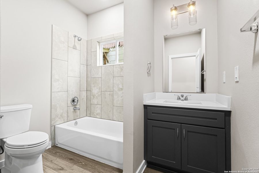 Furnished interior view inside a new home in , San Antonio (Image 8).