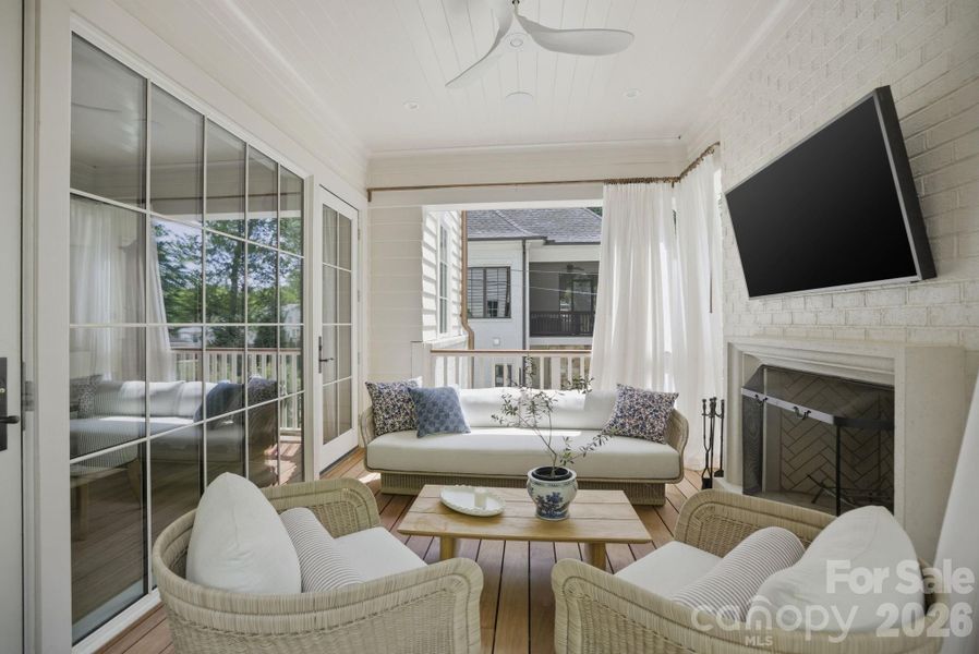 Furnished interior view inside a new home in , Charlotte (Image 28).