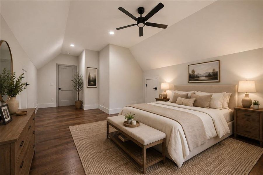 Furnished interior view inside a new home in , Ellijay (Image 36). Furnished interior view inside a new home in , Ellijay (Image 36).