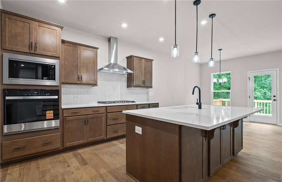 Furnished interior view inside a new home in Reunion, Hoschton (Image 15).