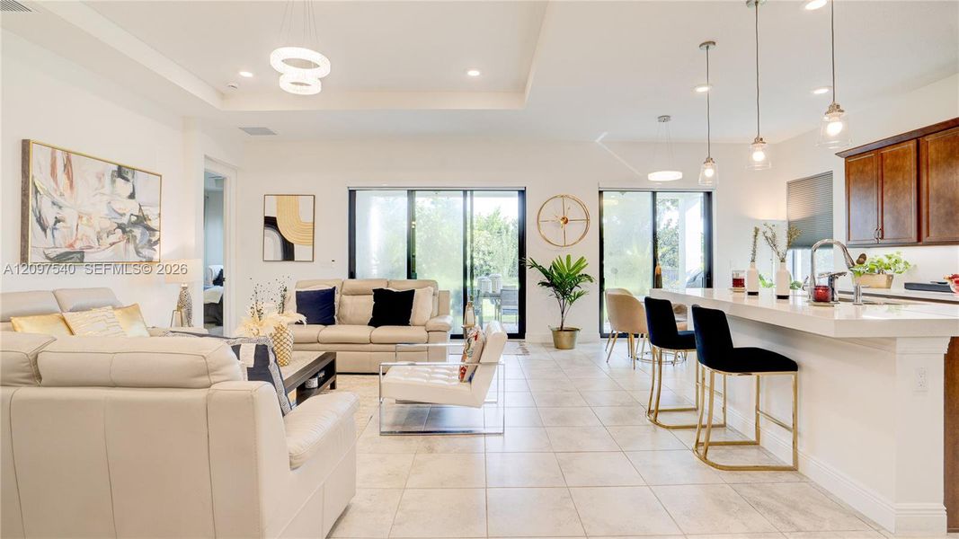 Furnished interior view inside a new home in , Westlake (Image 11).