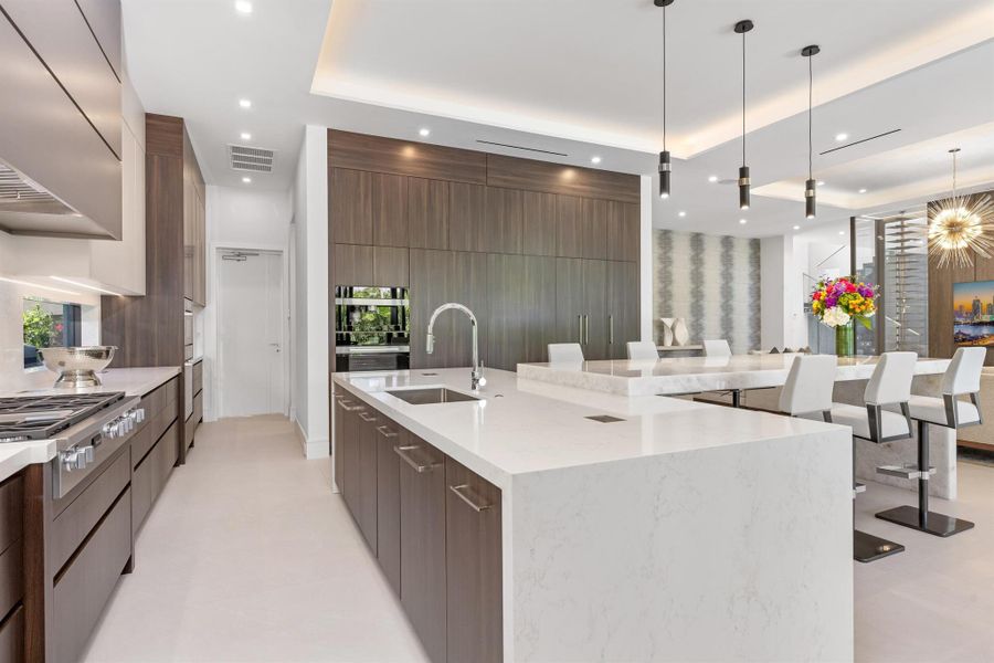 Furnished interior view inside a new home in , Boca Raton (Image 66).