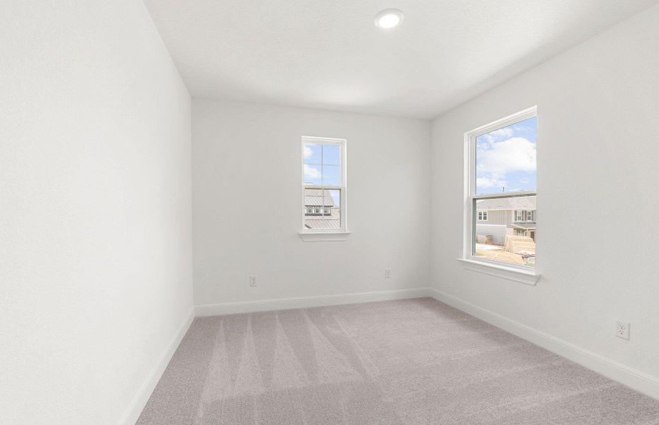 Spacious, unfurnished interior of a new home in Horizon Lake, Leander (Image 19). Spacious, unfurnished interior of a new home in Horizon Lake, Leander (Image 19).