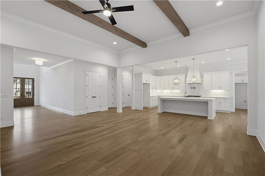 Spacious, unfurnished interior of a new home in , Newnan (Image 22).