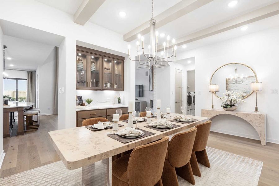 Representative Dining Room - some options shown Representative Dining Room - some options shown