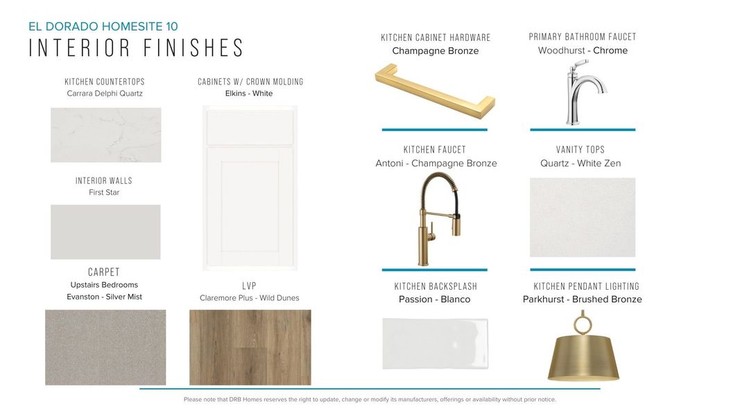 Furnished interior view inside a new home in El Dorado, Spartanburg (Image 15).