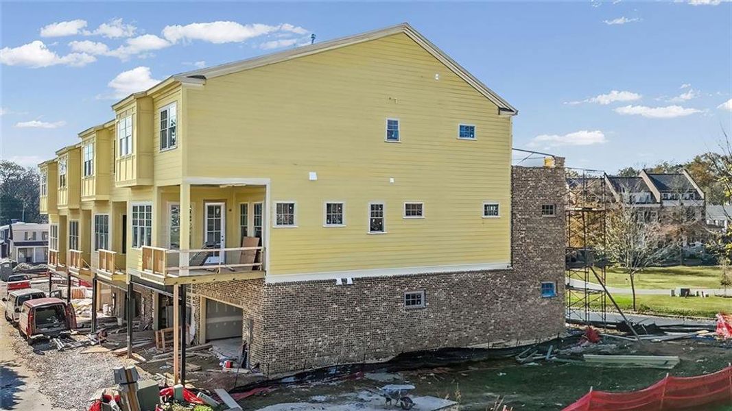 In-progress construction of a new home in , Senoia, GA (Image 30).