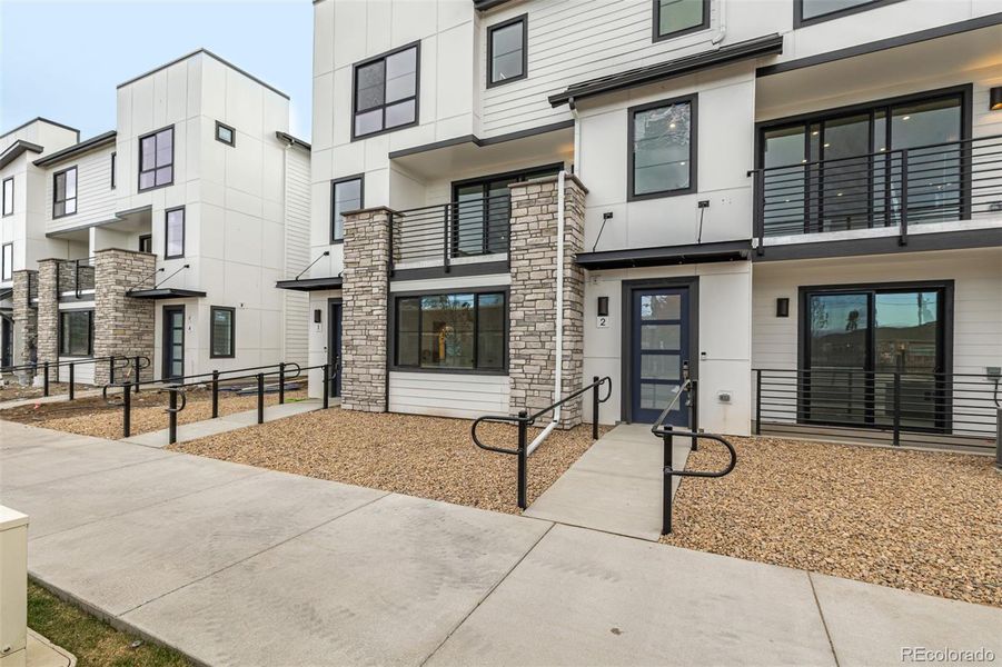 Exterior details and patio area of a home in , Denver (Image 27).