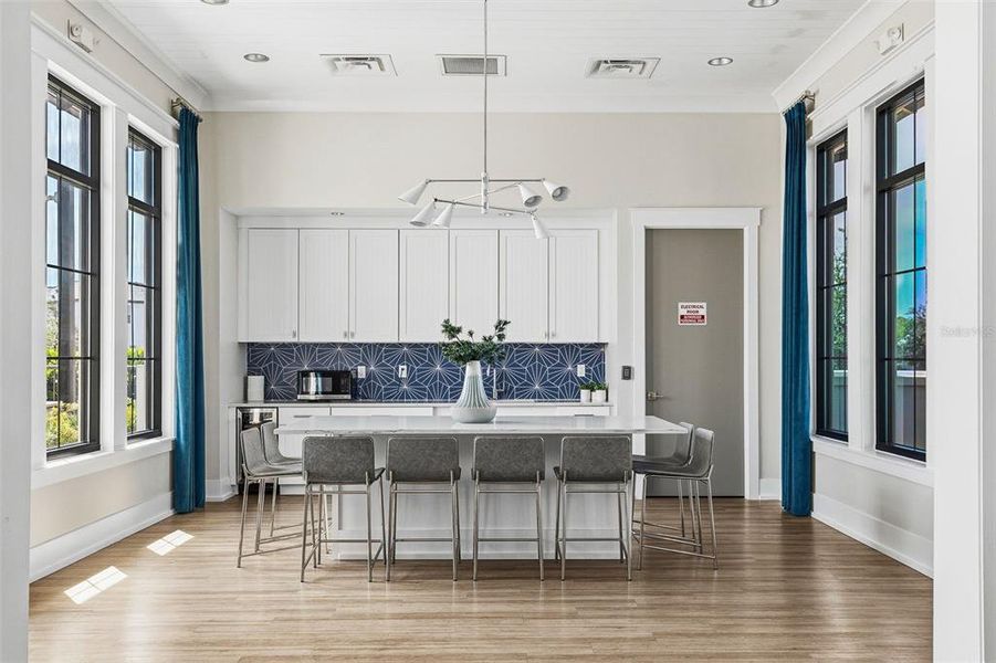 Furnished interior view inside a new home in Sweetwater at Lakewood Ranch, Bradenton (Image 47).