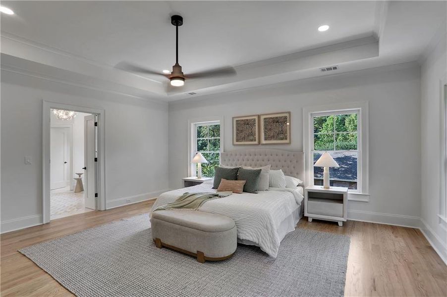 Furnished interior view inside a new home in , Decatur (Image 28).