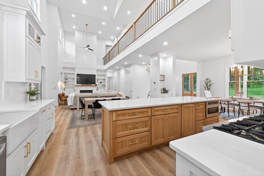 Furnished interior view inside a new home in , Buford (Image 42).
