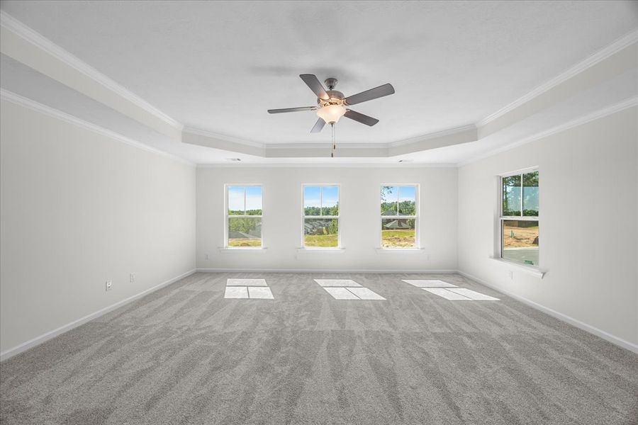 Spacious, unfurnished interior of a new home in Forrest Bluff, North Augusta (Image 28). Spacious, unfurnished interior of a new home in Forrest Bluff, North Augusta (Image 28).