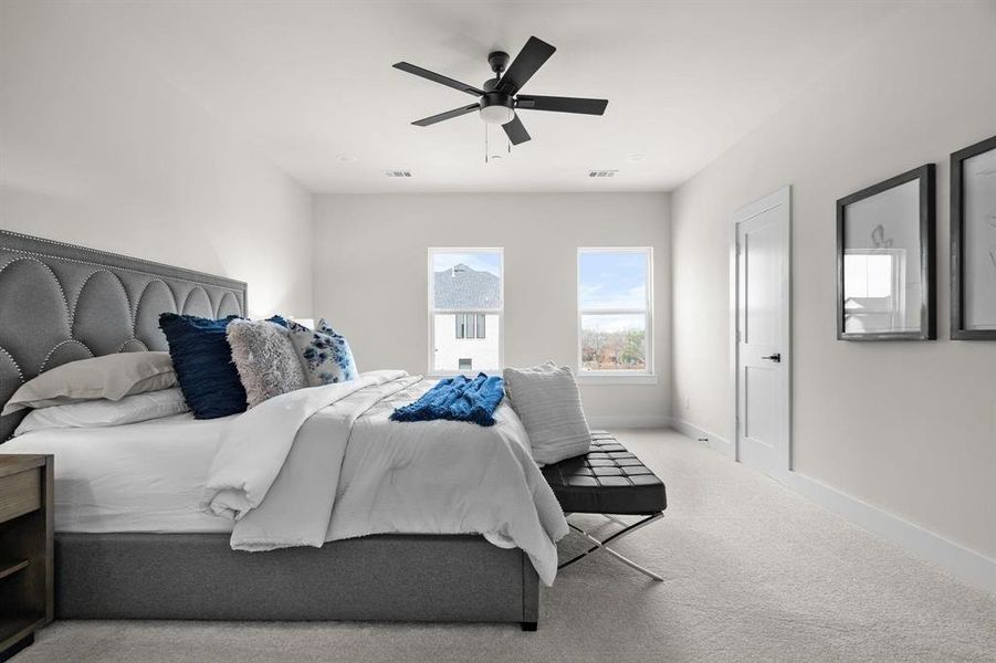 Furnished interior view inside a new home in , Irving (Image 17). Furnished interior view inside a new home in , Irving (Image 17).