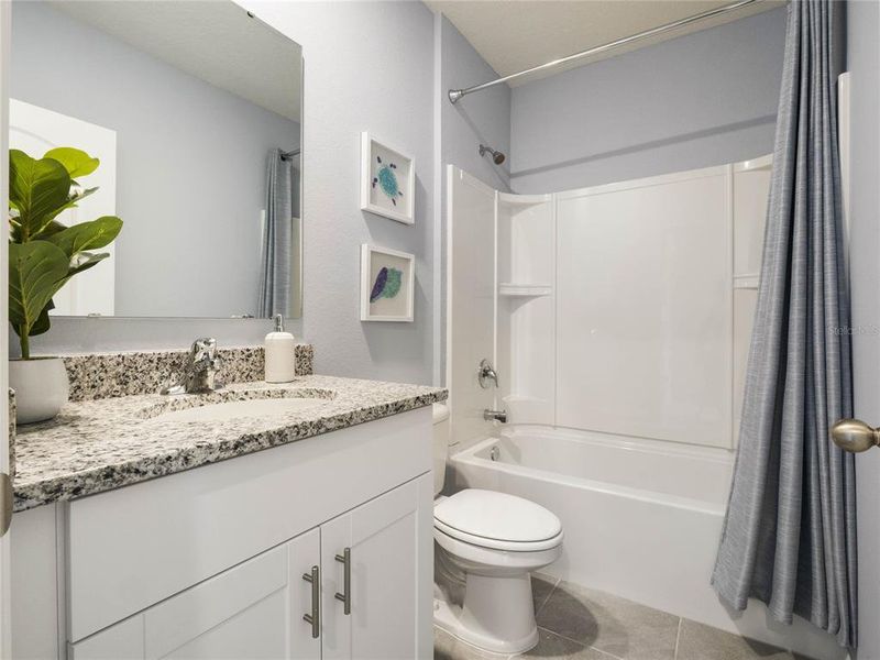 Furnished interior view inside a new home in Rivers Edge, Edgewater (Image 33).