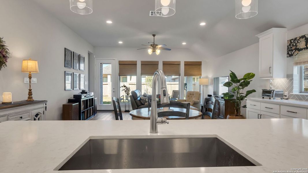 Furnished interior view inside a new home in Meadows Of Mill Creek 50', Seguin (Image 16). Furnished interior view inside a new home in Meadows Of Mill Creek 50', Seguin (Image 16).