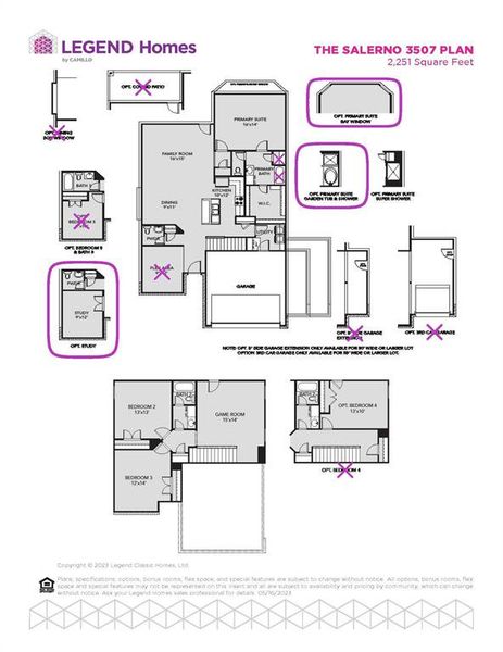 2D floor plan layout of this home in Deer Creek, Fort Worth, TX (Image 4).