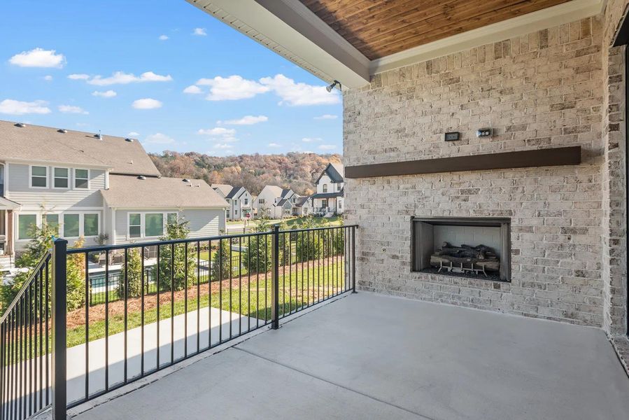 The Marshall C Outdoor Living Area