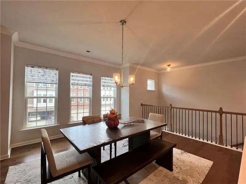 Furnished interior view inside a new home in , Buford (Image 4).