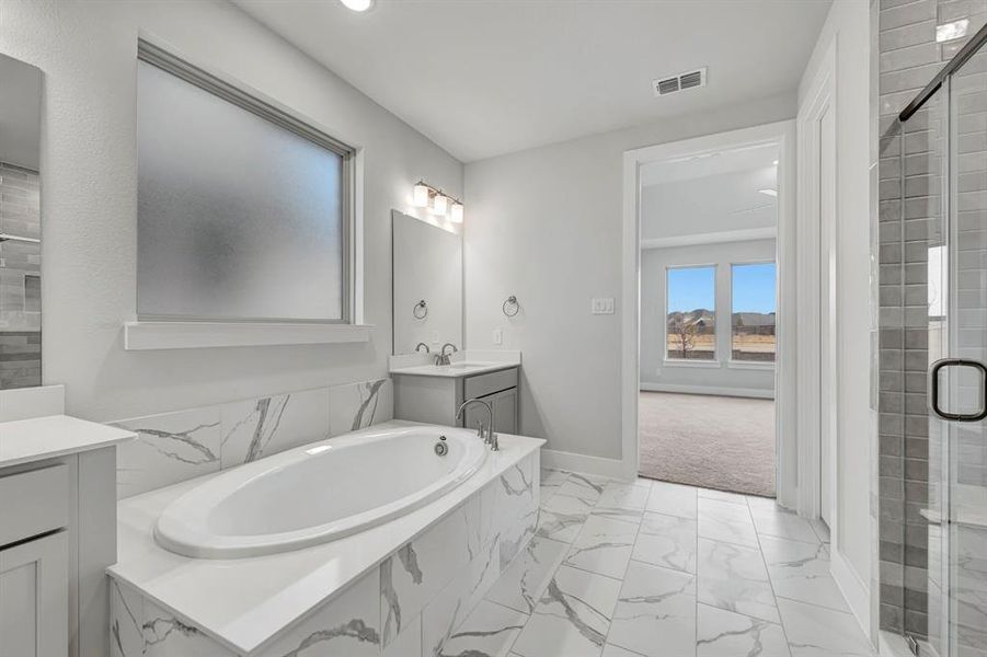 Furnished interior view inside a new home in Lilyana, Celina (Image 15).