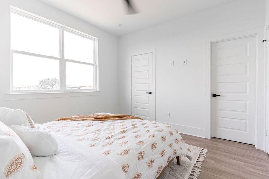 Furnished interior view inside a new home in , Houston (Image 9).