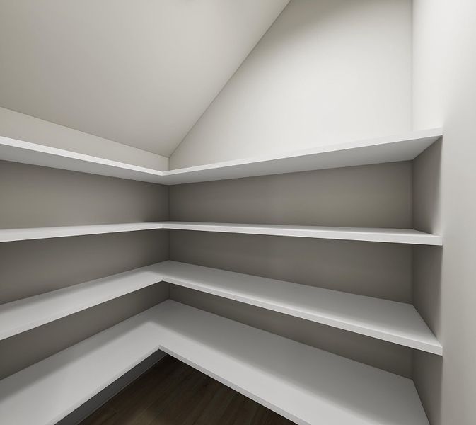 Representative furnished interior of a home built from the Bluebonnet by Tri Pointe Homes in Terrace Collection at Harvest, Argyle (Image 8).