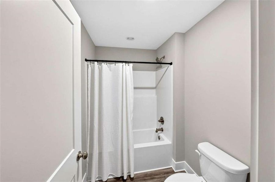 Furnished interior view inside a new home in , Hoschton (Image 9).