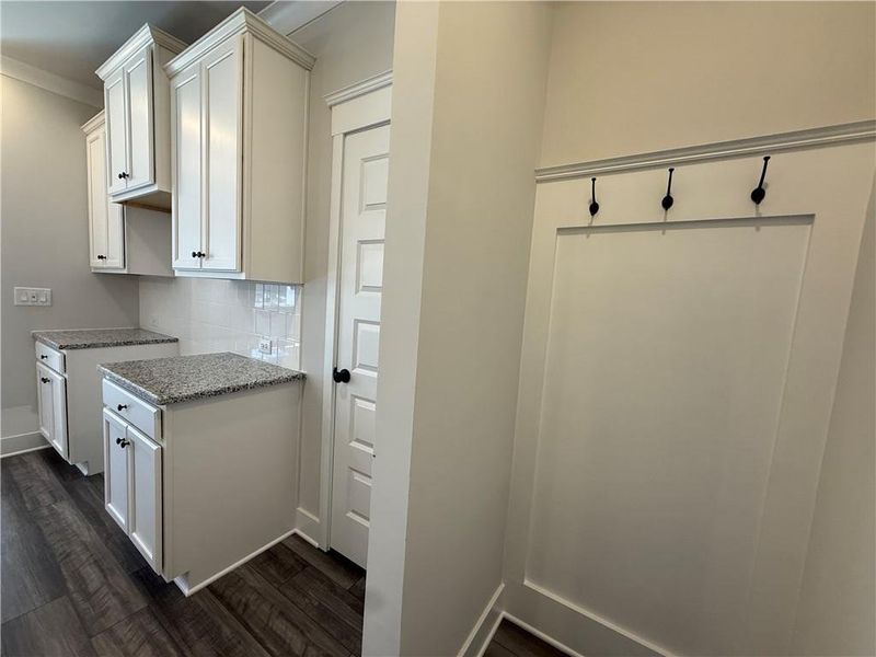 Furnished interior view inside a new home in The Towns at Auburn Station East, Auburn (Image 6).
