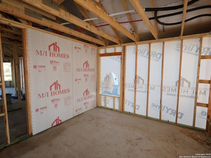 In-progress construction of a new home in Agave, San Antonio, TX (Image 20).