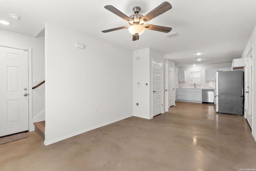 Spacious, unfurnished interior of a new home in , San Antonio (Image 11). Spacious, unfurnished interior of a new home in , San Antonio (Image 11).