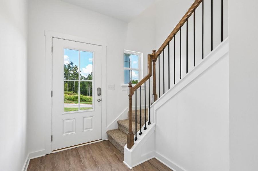 Spacious, unfurnished interior of a new home in Savoy Park, Covington (Image 29). Spacious, unfurnished interior of a new home in Savoy Park, Covington (Image 29).