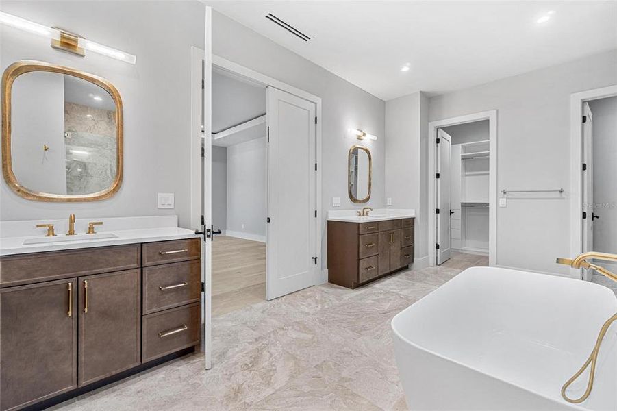 Furnished interior view inside a new home in , Tampa (Image 12).