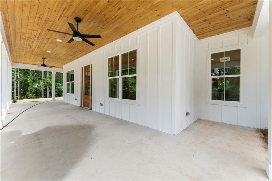 Exterior details and patio area of a home in , Cleveland (Image 28).