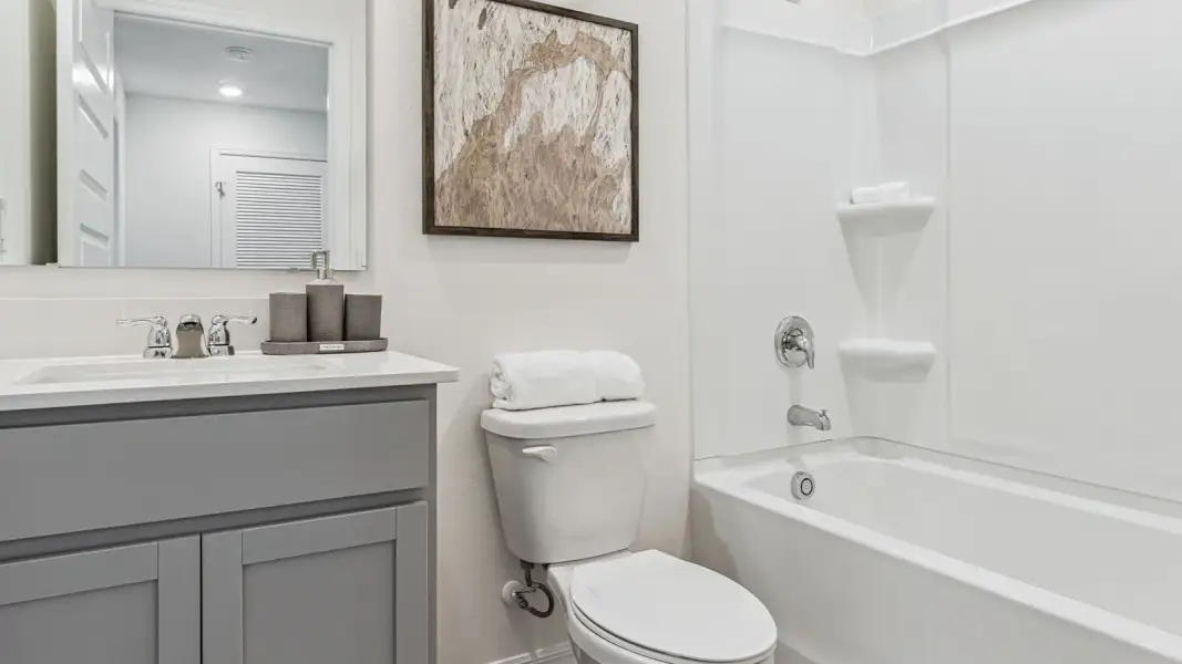 Furnished interior view inside a new home in Atria at Ridgewood Lakes, Davenport (Image 27).