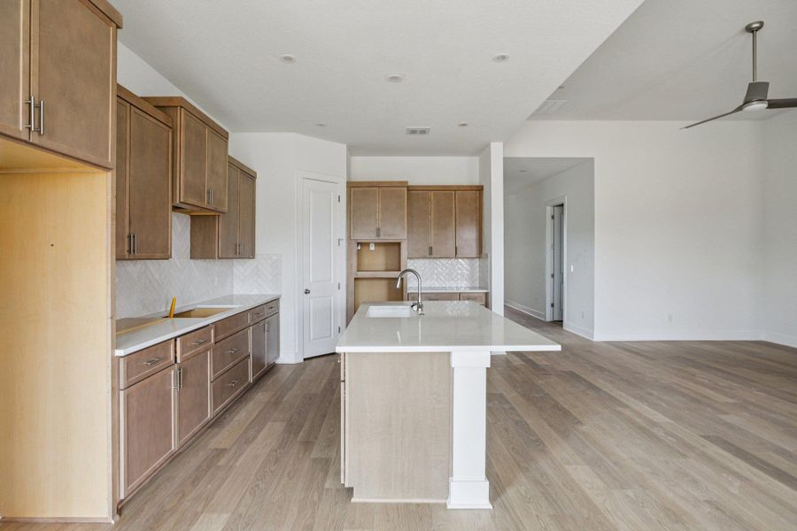 Furnished interior view inside a new home in Persimmon, Buda (Image 9).