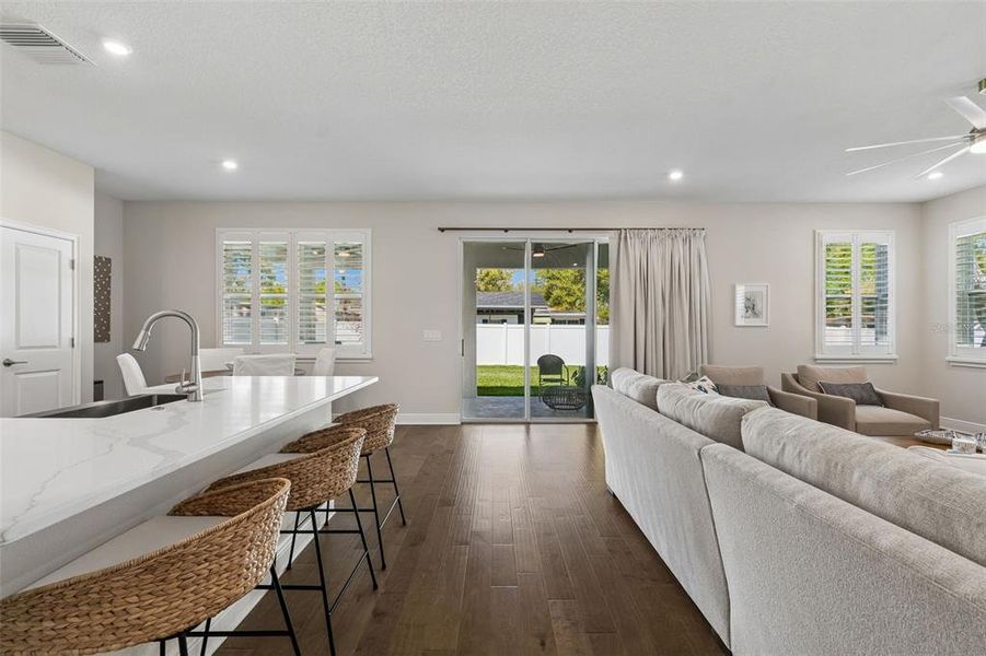 Furnished interior view inside a new home in , Tampa (Image 56).