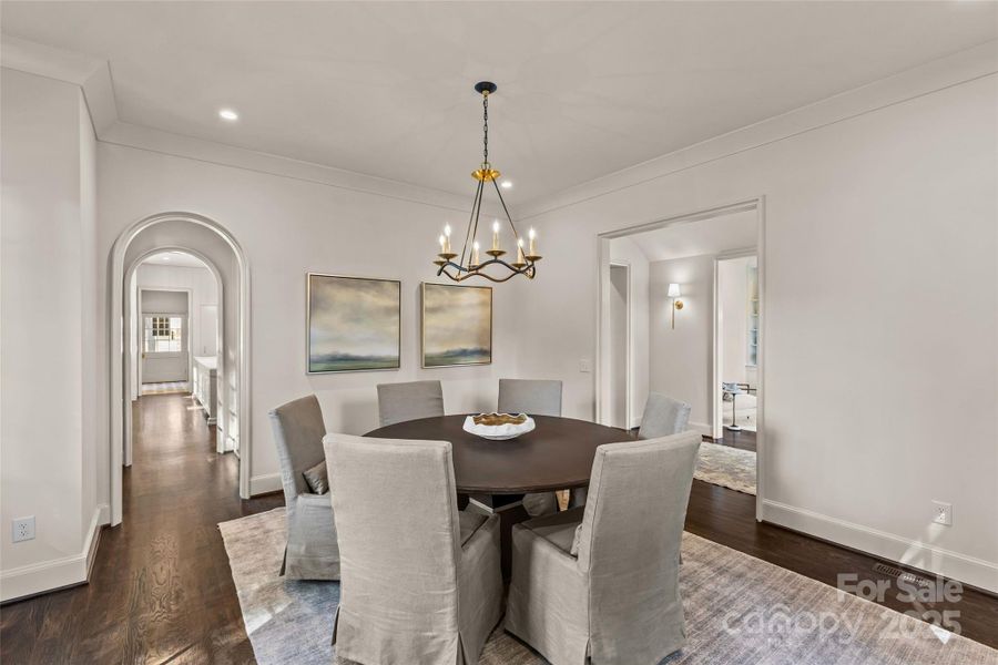 Furnished interior view inside a new home in , Charlotte (Image 5).