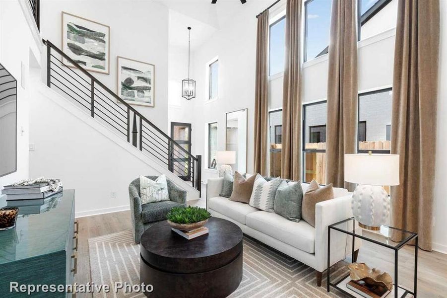 Furnished interior view inside a new home in Creekshaw, Royse City (Image 31).