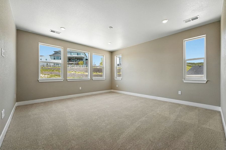 Spacious, unfurnished interior of a new home in Hillside at Crystal Valley Destination Collection, Castle Rock (Image 30).