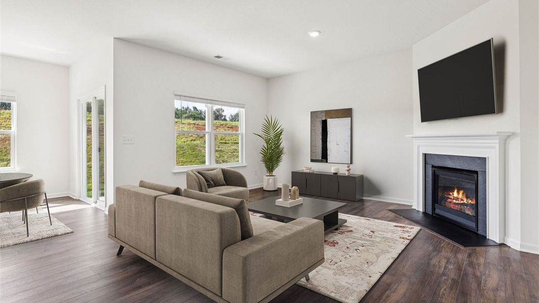 Furnished interior view inside a new home in Best Farms, Maryville (Image 3).