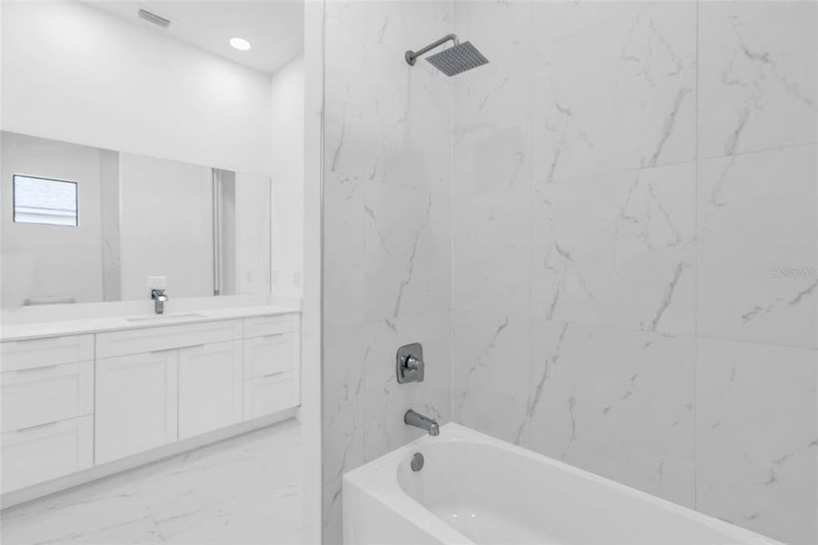 Furnished interior view inside a new home in , Cape Coral (Image 5). Furnished interior view inside a new home in , Cape Coral (Image 5).