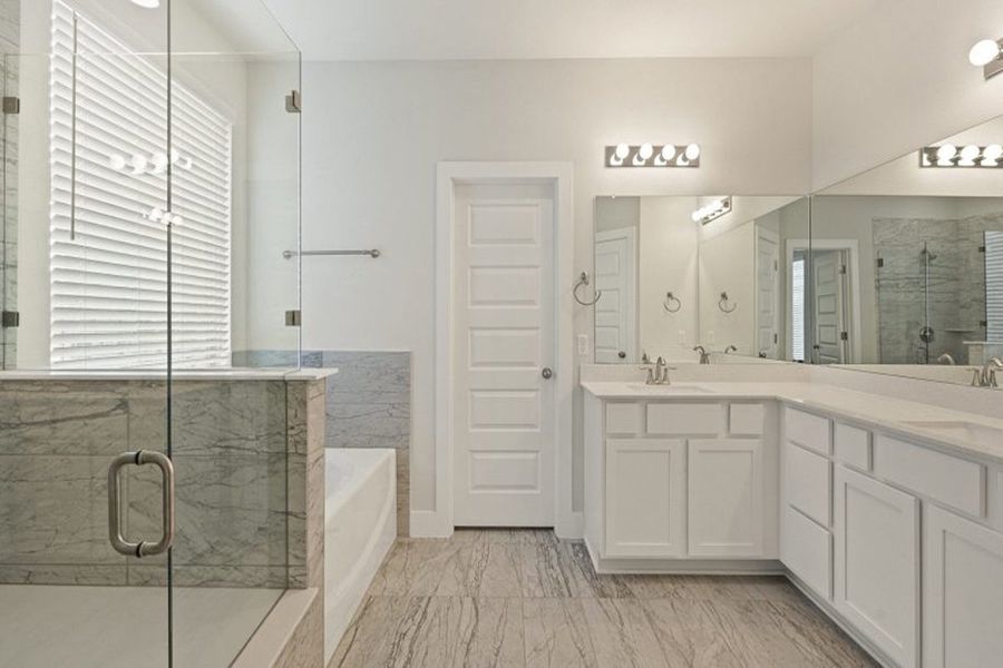 Representative furnished interior of a home built from the Greenbriar by Pacesetter Homes in Orchard Ridge, Liberty Hill (Image 8). Representative furnished interior of a home built from the Greenbriar by Pacesetter Homes in Orchard Ridge, Liberty Hill (Image 8).