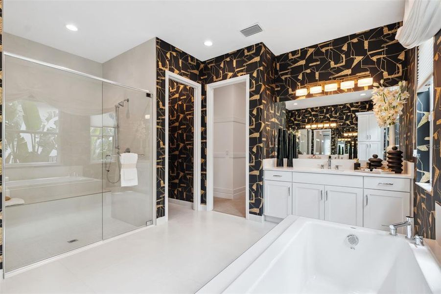 Furnished interior view inside a new home in Valencia Ridge, Wesley Chapel (Image 6).