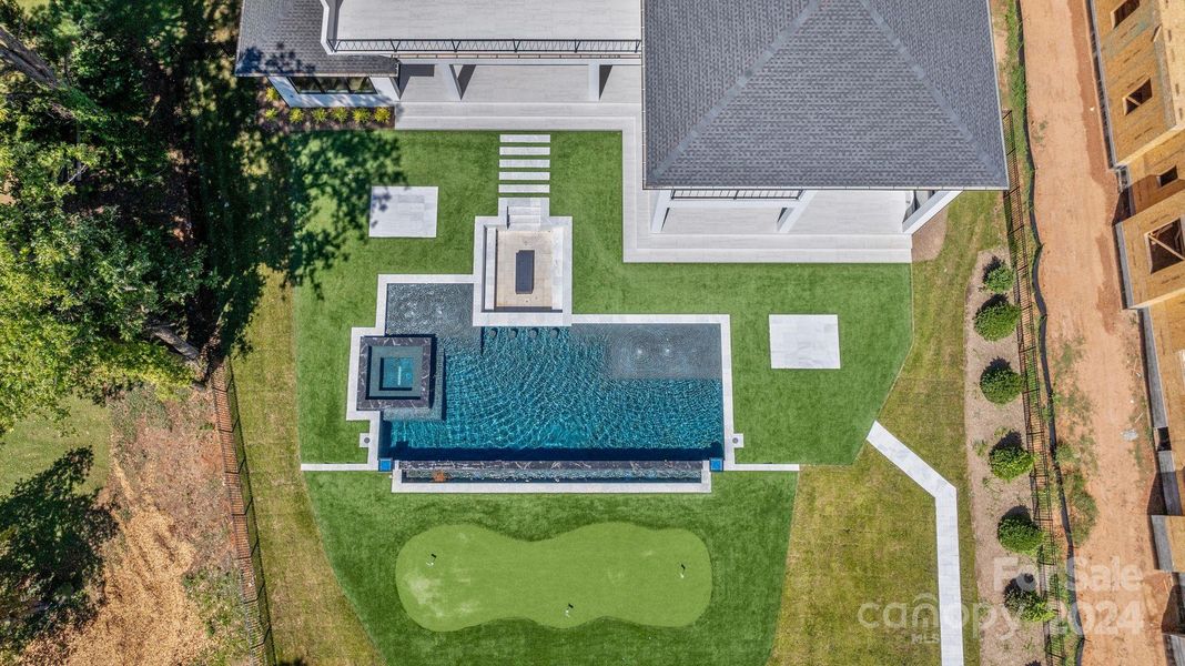 Birds Eye View Backyard