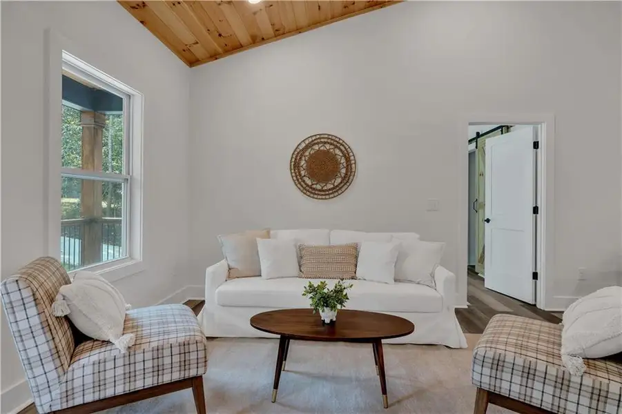 Furnished interior view inside a new home in , Ellijay (Image 6).
