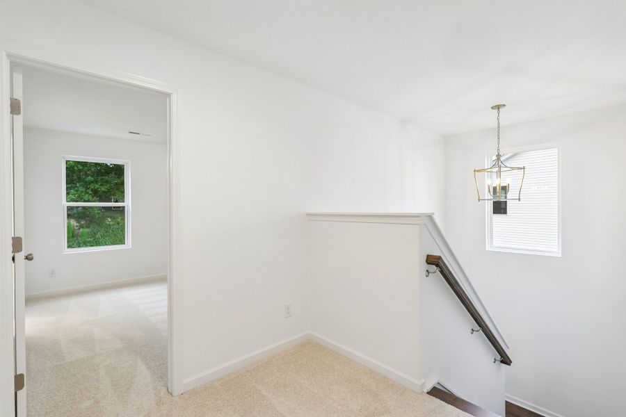 Spacious, unfurnished interior of a new home in Morrow Brook, Albemarle (Image 23). Spacious, unfurnished interior of a new home in Morrow Brook, Albemarle (Image 23).