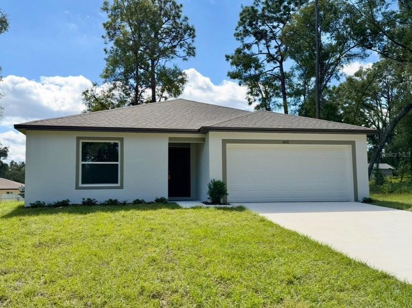 Front exterior of a new home in Inverness, Inverness, FL, highlighting curb appeal (Image 1). Front exterior of a new home in Inverness, Inverness, FL, highlighting curb appeal (Image 1).